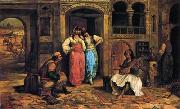 Arab or Arabic people and life. Orientalism oil paintings 597 unknow artist